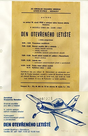 Letecký den 1987