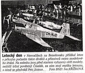 Benešovský deník 22. 9. 1999