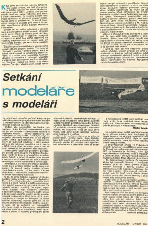 Setkn Modele s modeli 1989 - Model 12/1989